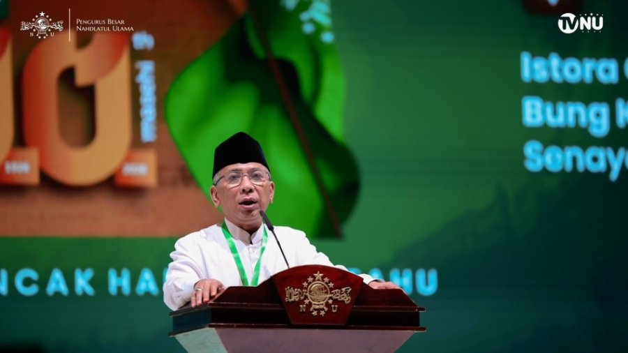 Harlah ke-100 NU, Gus Yahya Serukan Konsolidasi NU Hadapi Tantangan Abad Kedua