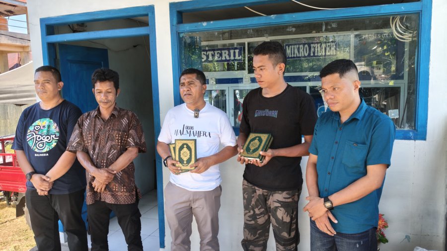 GP Ansor Tidore Terima 80 Al-Quran dari Senator Hasby Yusuf, Jafar Noh: Akan Disalurkan ke TPQ yang Membutuhkan